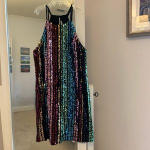 Sparkly sequin dress